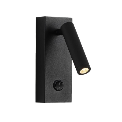 Cylindrical Reading Wall Light Metal LED Modern Wall Sconce Lighting