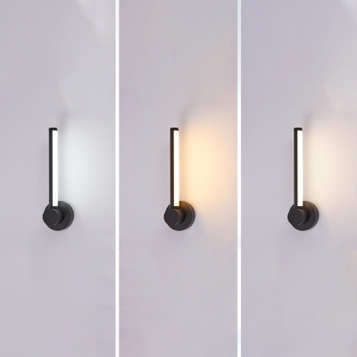 Linear Shape Sconce Light Fixture Acrylic Shade Wall Mounted Lighting