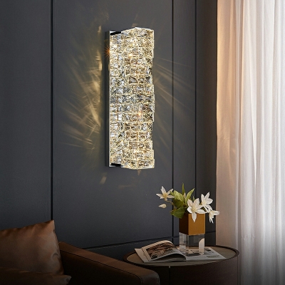 Wall Lighting Modern Style Crystal Wall Lighting Fixtures for Living Room