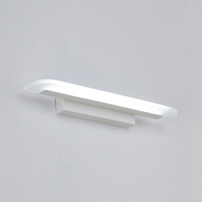Contemporary Ultra-Thin Vanity Light Fixtures Metal Acrylic Led Vanity Light Strip
