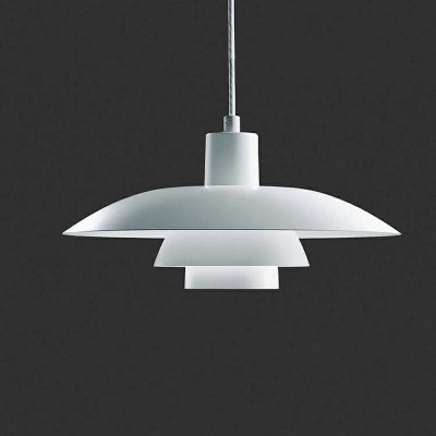 1-Light Down Lighting Minimalism Style Dome Shape Metal Hanging Pendant Lights