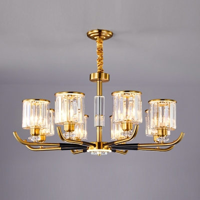Crystal Chandelier Pendant Light Modern Elegant Chandelier Lighting Fixtures for Living Room