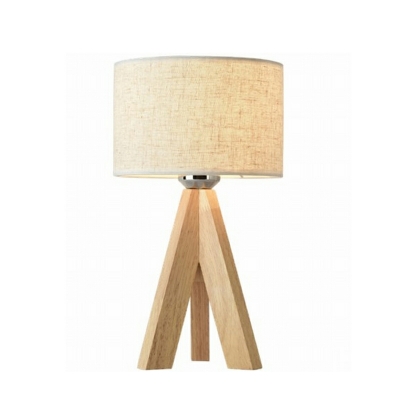 Modern Nightstand Lamps Fabric Bedside Reading Lamps for Living Room