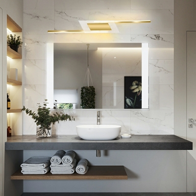 Vanity Lighting Modern Style Acrylic Vanity Wall Light Fixtures for Bathroom