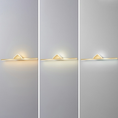 2-Light Wall Mount Lighting Contemporary Style Geometric Shape Metal Sconce Light Fixtures