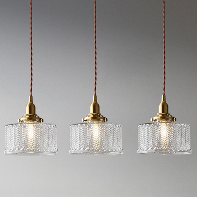 Hanging Lights Modern Style Glass Suspension Pendant Light for Living Room