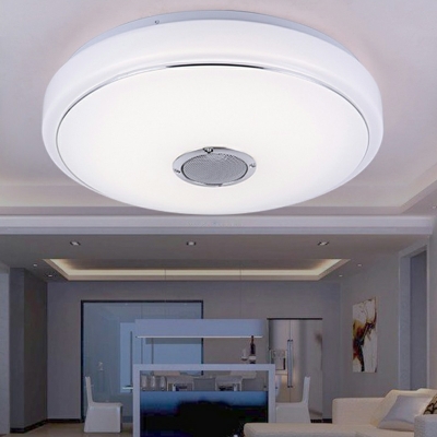 Modern Flush Mount Ceiling Light Fixtures White LED Ceiling Light Fixture for Dinning Room
