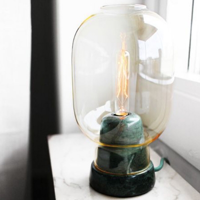 Modern Led Lamps Glass Bedside Reading Lamps for Living Room