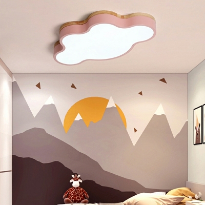 Cloud Led Flush Mount Ceiling Lights Modern Creative Close to Ceiling Lighting for Living Room