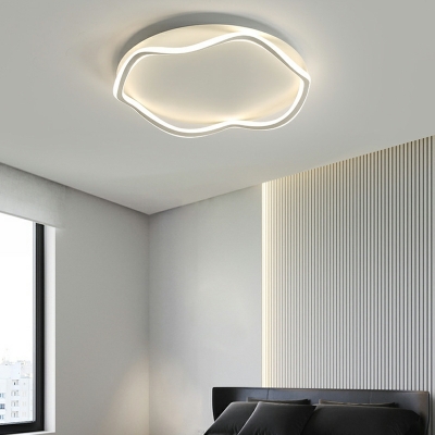 Linear Led Surface Mount Ceiling Lights Modern Minimalist Close to Ceiling Lighting for Living Room