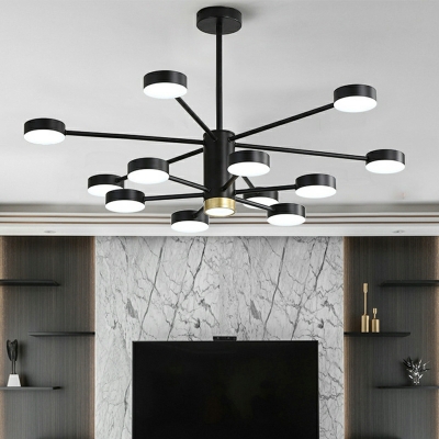 Pendant Light Modern Style Metal Suspension Pendant Light for Living Room
