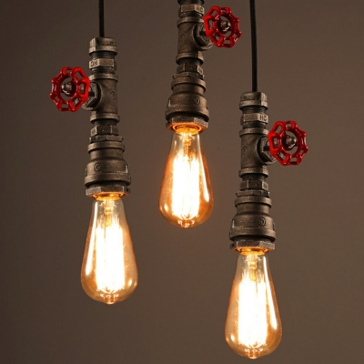 Single Bulb Hanging Pendant Light Metal Modern Farmhouse Pendant Lighting