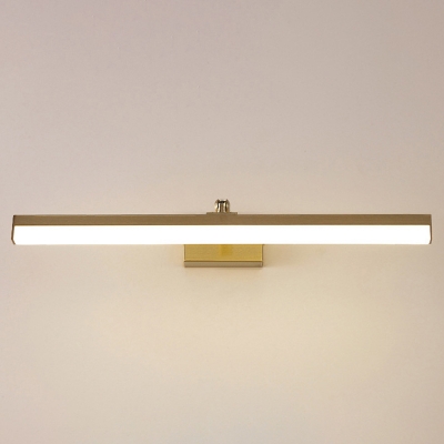 1-Light Sconce Lights Contemporary Style Linear Shape Metal Wall Mounted Lamps