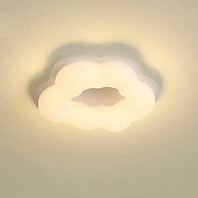 Macaron Modern Led Surface Mount Ceiling Lights Creative Close to Ceiling Lamp for Kid's Room