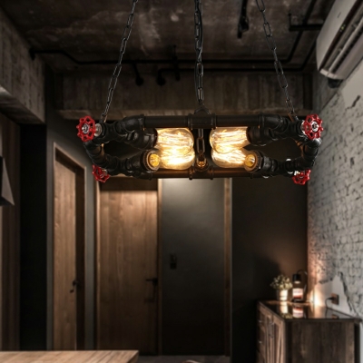 Art Deco Pendant Ceiling Fixture Lamp Metal Chandelier Hanging Light Fixture