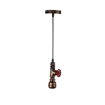 Single Bulb Hanging Pendant Light Metal Modern Farmhouse Pendant Lighting