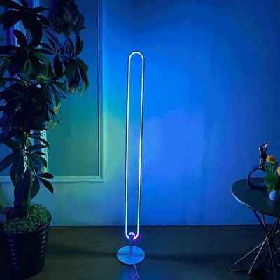 Standard Lamps Modern Style Acrylic Floor Lamps for Living Room