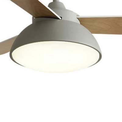 1-Light Hanging Lamp Kit Contemporary Style Dome Shape Metal Pendant Light Fixture