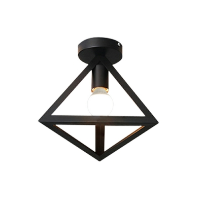 Contemporary Flush Mount Ceiling Light Single Head Geometric Flush Mount Lamp