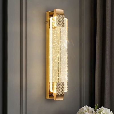Wall Lighting Modern Style Crystal Wall Mount Light for Bedroom
