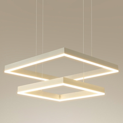 Nordic Minimalist LED Chandelier Modern Creative Multi-layer Chandelier for Living Room