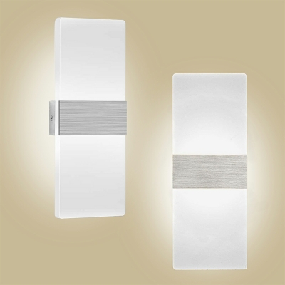 Wall Sconce Modern Style Acrylic Wall Lighting Fixtures for Bedroom