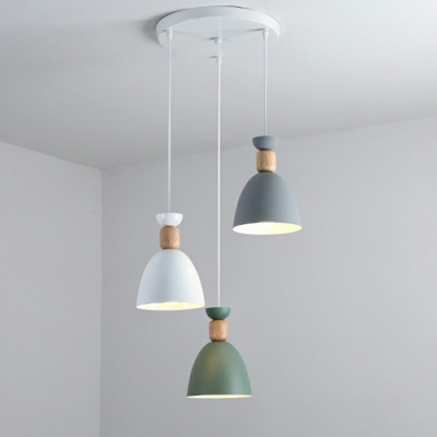 Metal Hanging Pendant Lights Modern Minimalism Suspension Light for Living Room