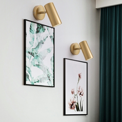 Modern Simple Bedside Reading Wall Lamp Nordic Metal Sconce Wall Light