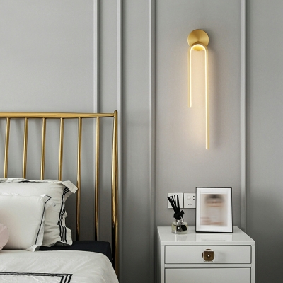 Sconce Light Contemporary Style Acrylic Wall Sconce for Bedroom