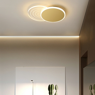 Flush Light Modern Style Acrylic Flush Mount Lamps for Bedroom