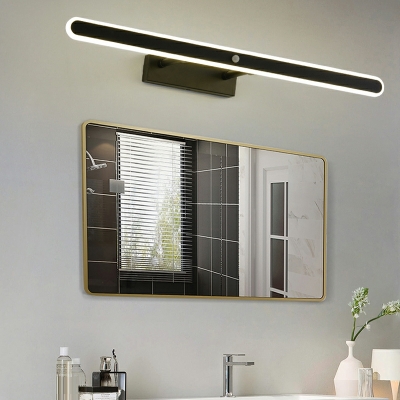 Human Body Sensor Mirror Lights Retractable Intelligent Switch Vanity Wall Sconce for Bathroom