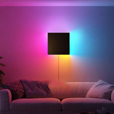 LED Indoor Atmosphere Wall Lamp RGB Magic Simple Wall Mounted Lamp
