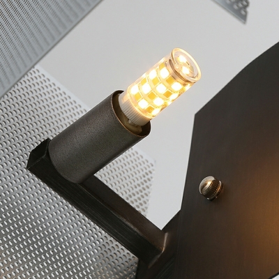 Modern Iron Chandelier Lighting Fixture Creative Circle Ring Hanging Pendant Light