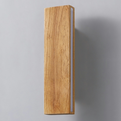 Sconce Light Fixture Modern Style Wood Wall Sconce Lighting for Bedroom