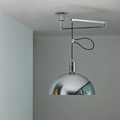 Nordic Creative Dome Single Pendant Modern Simple Swing Hanging Lamp