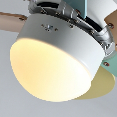 1-Light Pendant Lighting Modern Style Globe Shape Metal Hanging Ceiling Lights