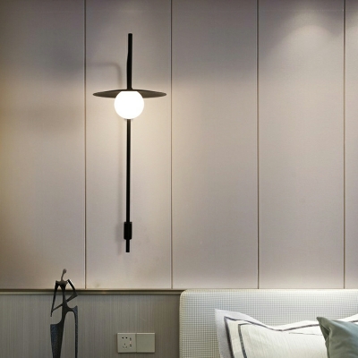 Modern Geometric Wall Mounted Light Fixture Metallic Wall Light Sconces