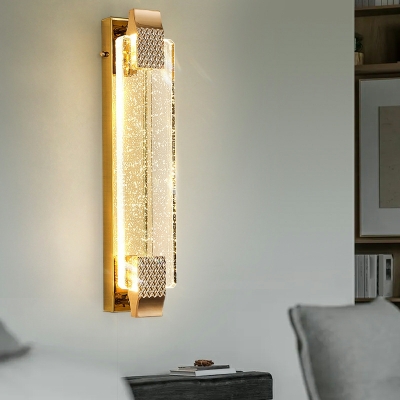 Wall Lighting Modern Style Crystal Wall Mount Light for Bedroom