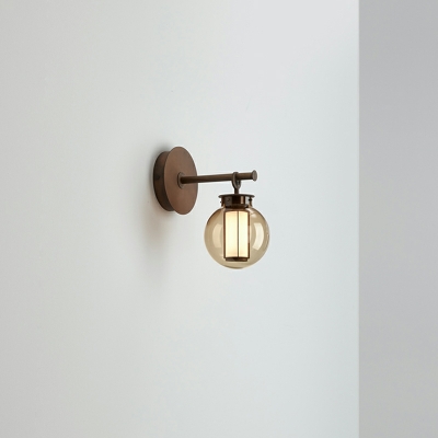 Wall Mounted Light Modern Style Glass Sconce Light Fixture for Bedroom