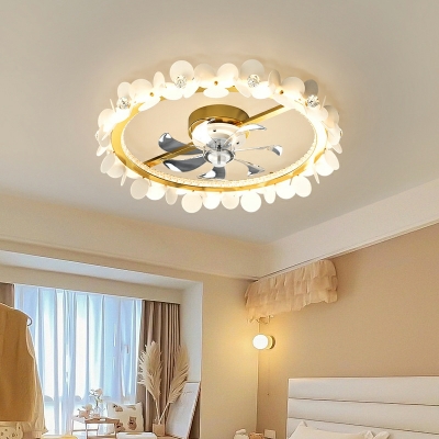 Creative Ceiling Fans Modern Minimalism Ceiling Lights for Kid's Room