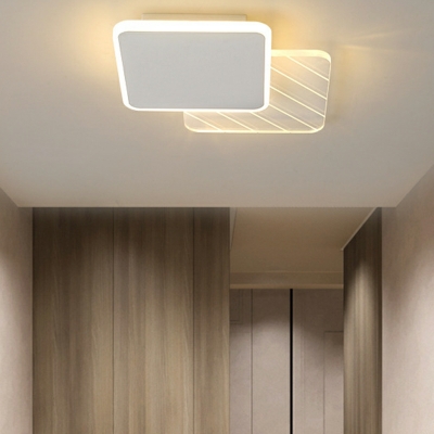 Flush Light Modern Style Acrylic Flush Mount Lamps for Bedroom