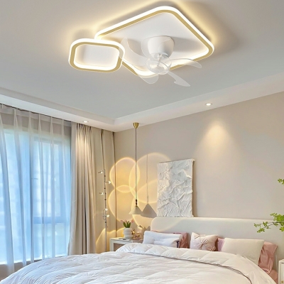 Modern Geometric Shape Flush Ceiling Light Fixtures Acrylic Ceiling Light Fixtures