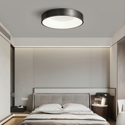 Round Flush Mount Fixture Modern Style Acrylic Flush Mount Led Lights for Bedroom