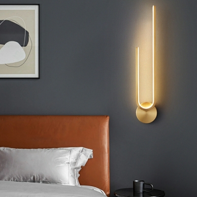Wall Lighting Contemporary Style Metal Wall Sconce for Bedroom