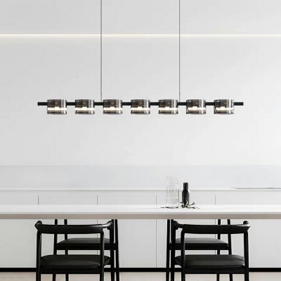 LED Island Chandelier Lights Modern Minimalism Suspension Light for Dinning Room