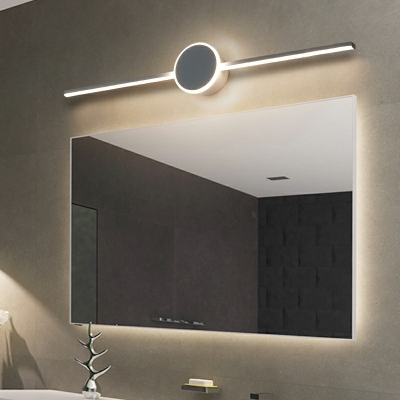 Linear Vanity Lighting Ideas Modern Style Acrylic Bath Light for Bathroom