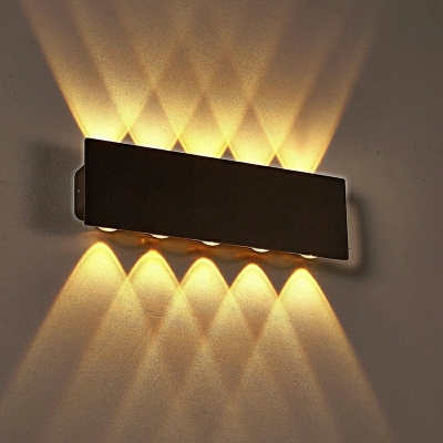 Modern Wall Sconce Lighting Minimalism Flush Mount Wall Sconce for Bedroom