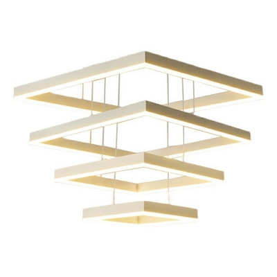 Nordic Minimalist LED Chandelier Modern Creative Multi-layer Chandelier for Living Room