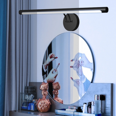 USB Led Vanity Lighting Waterproof Minimalism Metal Bathroom Lighting