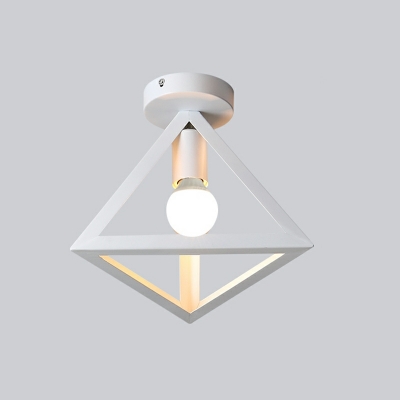 Contemporary Flush Mount Ceiling Light Single Head Geometric Flush Mount Lamp